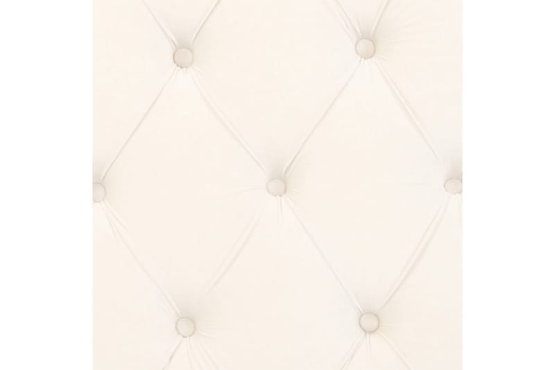 Säng med lamellram Lubbon - Vit, Silver, 180x200 cm - Möbler - Säng - Sängram & sängstomme