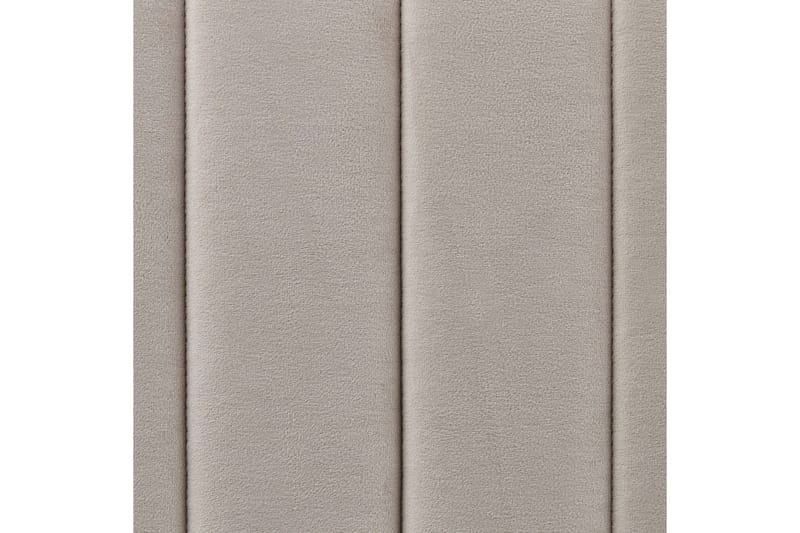 Säng med lamellram Lunan - Grå/Sammet, 140x200 cm - Möbler - Säng - Sängram & sängstomme