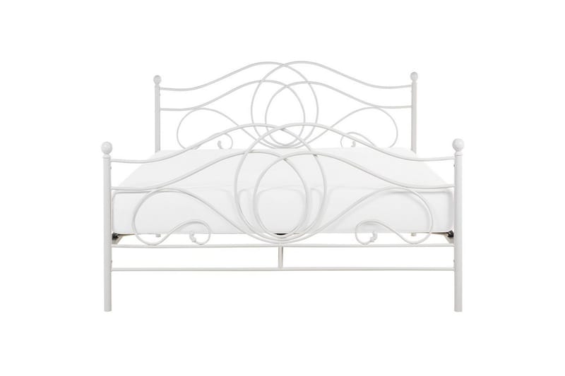 Säng med lamellram Lyra - Vit - Möbler - Säng - Sängram & sängstomme