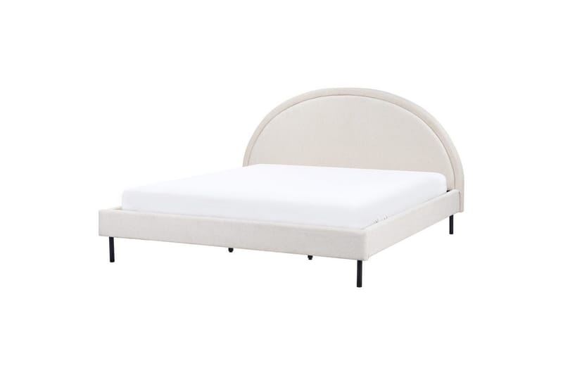 Säng med lamellram Margut - Beige/Polyester, 180x200 cm - Möbler - Säng - Sängram & sängstomme