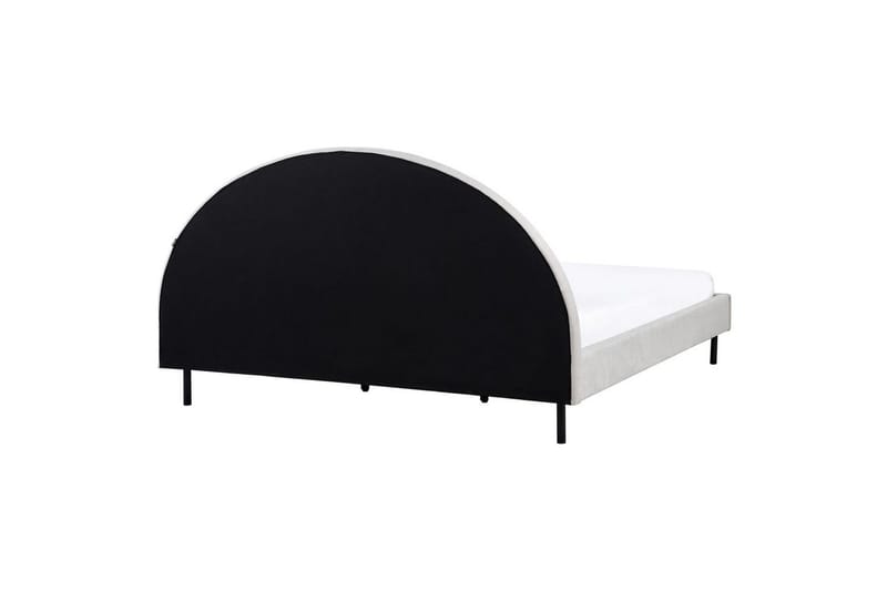 Säng med lamellram Margut - Grå/Polyester, 180x200 cm - Möbler - Säng - Sängram & sängstomme