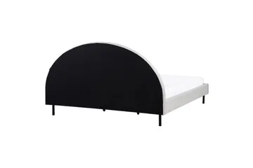 Säng med lamellram Margut - Grå/Polyester, 180x200 cm - Möbler - Säng - Sängram & sängstomme
