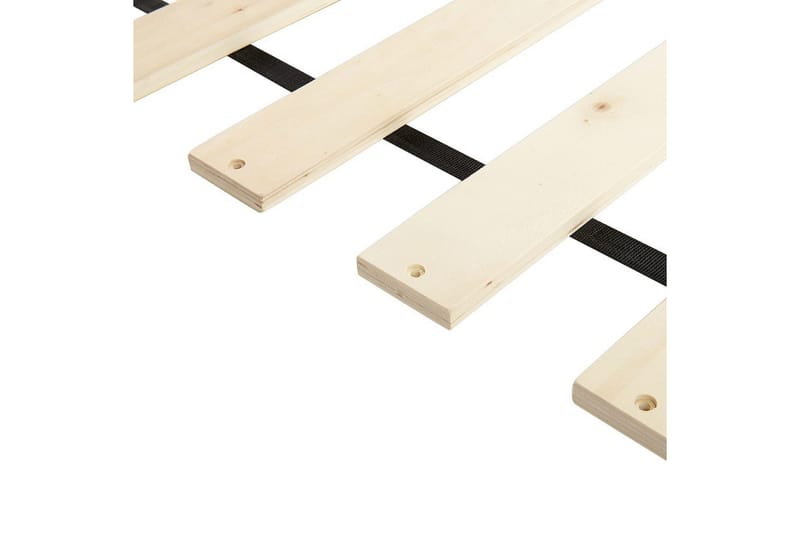 Säng med lamellram Margut - Grå/Polyester, 180x200 cm - Möbler - Säng - Sängram & sängstomme