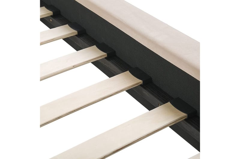 Säng med lamellram Marville - Beige, guld, 180x200 cm - Möbler - Säng - Sängram & sängstomme