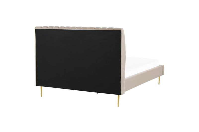 Säng med lamellram Marville - Beige, guld, 180x200 cm - Möbler - Säng - Sängram & sängstomme