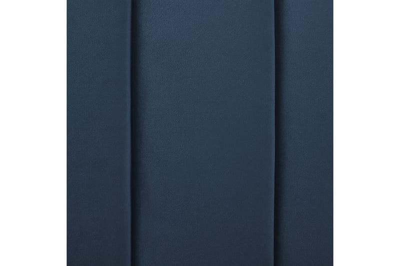 Säng med lamellram Marville - Blå, guld, 140x200 cm - Möbler - Säng - Sängram & sängstomme