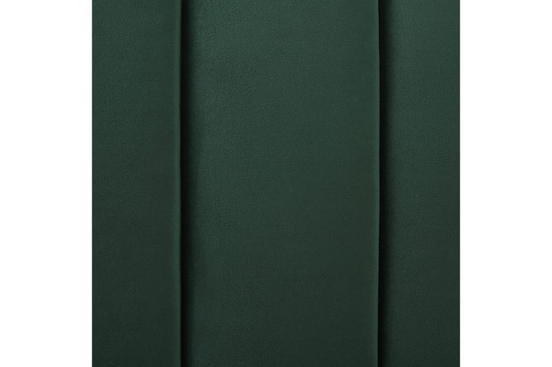 Säng med lamellram Marville - Grön, guld, 160x200 cm - Möbler - Säng - Sängram & sängstomme