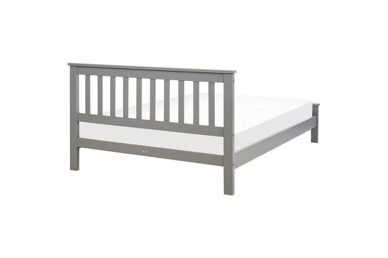 Säng med lamellram Mayenne - Grå, 140x200 cm - Möbler - Säng - Sängram & sängstomme