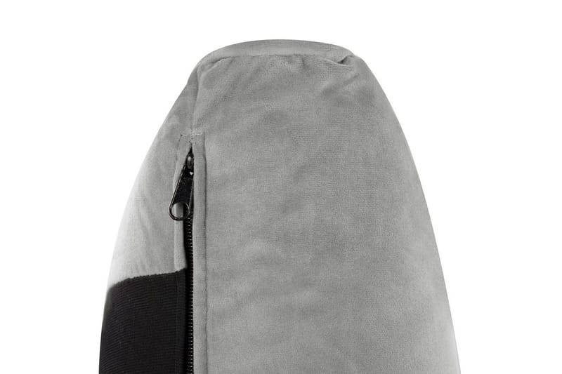 Säng med lamellram Melle - Grå, svart/Sammet, 140x200 cm - Möbler - Säng - Sängram & sängstomme