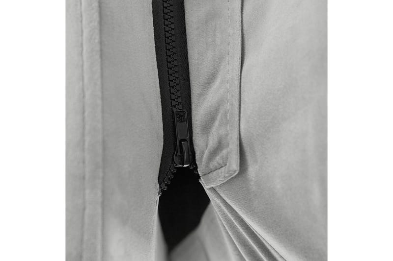 Säng med lamellram Melle - Grå, svart/Sammet, 180x200 cm - Möbler - Säng - Sängram & sängstomme