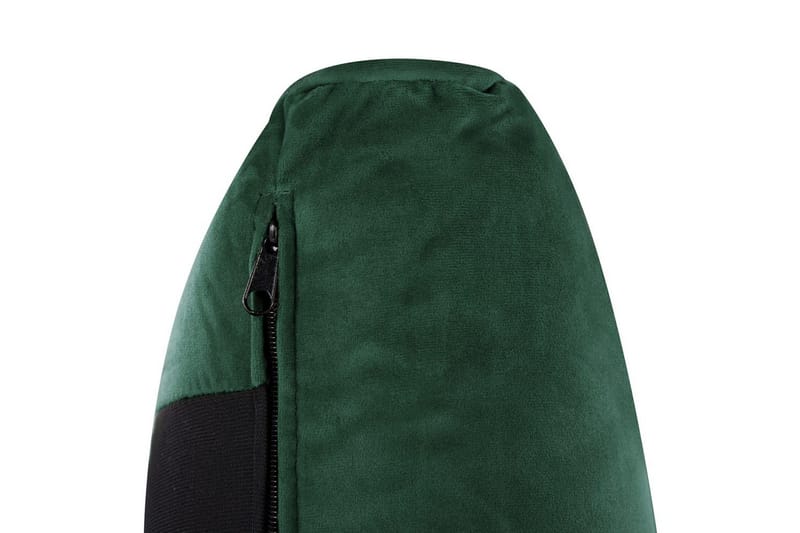 Säng med lamellram Melle - Grön, Svart/Sammet, 180x200 cm - Möbler - Säng - Sängram & sängstomme