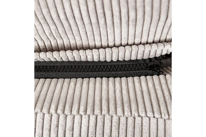 Säng med lamellram Melle - Ljusbeige/Manchestertyg, 140x200 cm - Möbler - Säng - Sängram & sängstomme