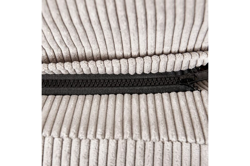 Säng med lamellram Melle - Ljusbeige/Manchestertyg, 180x200 cm - Möbler - Säng - Sängram & sängstomme