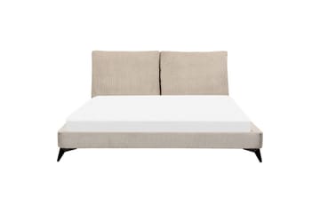 Säng med lamellram Melle - Taupe/Manchestertyg, 180x200 cm - Möbler - Säng - Sängram & sängstomme