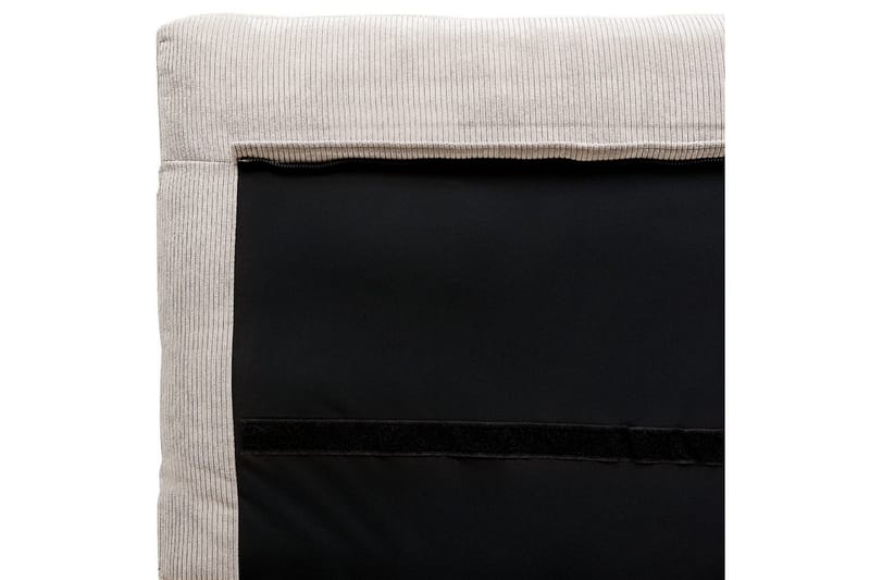 Säng med lamellram Melle - Taupe/Manchestertyg, 180x200 cm - Möbler - Säng - Sängram & sängstomme