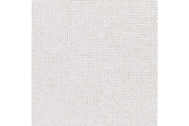 Säng med lamellram Millay - Vit, ljust trä, svart/Polyester, 160x200 cm - Möbler - Säng - Sängram & sängstomme