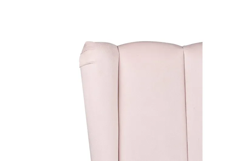 Säng med lamellram Miribel - Rosa, guld, 140x200 cm - Möbler - Säng - Sängram & sängstomme