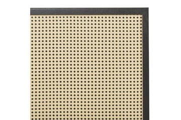 Säng med lamellram Monpazier - Svart, ljust trä, 140x200 cm - Möbler - Säng - Sängram & sängstomme