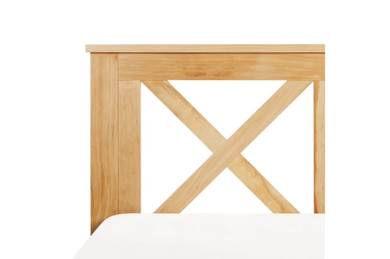 Säng med lamellram Tannay - Ljus trä, 140x200 cm - Möbler - Säng - Sängram & sängstomme