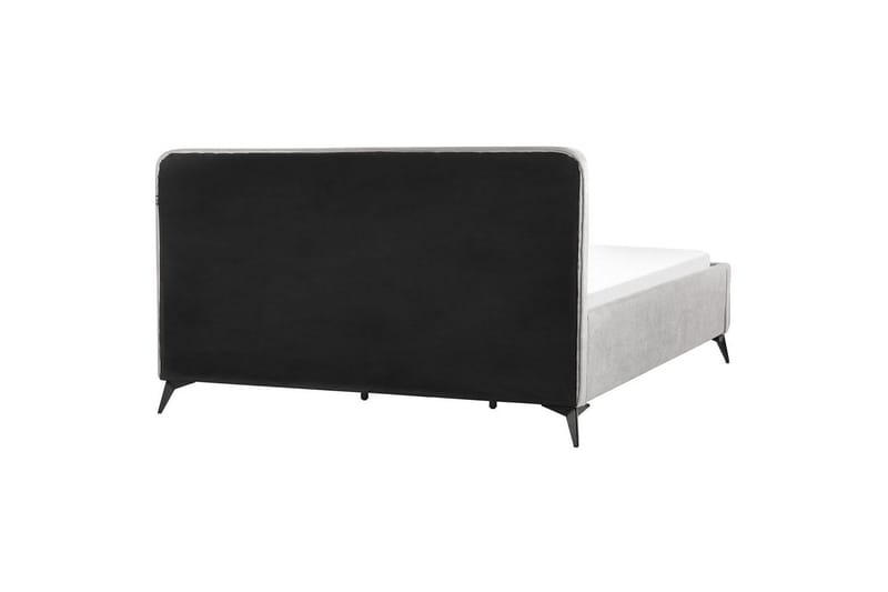 Säng med lamellram Valognes - Grå, svart, 180x200 cm - Möbler - Säng - Sängram & sängstomme