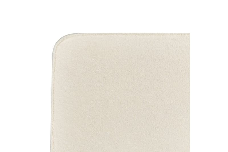 Säng med lamellram Valognes - Krämvit, Svart, 160x200 cm - Möbler - Säng - Sängram & sängstomme