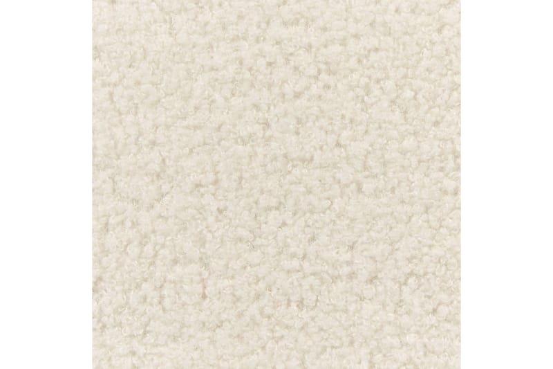 Säng med lamellram Valognes - Krämvit, Svart, 180x200 cm - Möbler - Säng - Sängram & sängstomme
