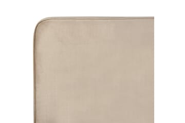 Säng med lamellram Valognes - Taupe, svart, 180x200 cm - Möbler - Säng - Sängram & sängstomme