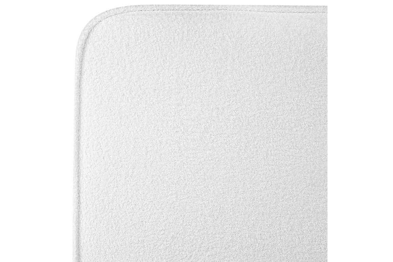 Säng med lamellram Valognes - Vit, Svart, 160x200 cm - Möbler - Säng - Sängram & sängstomme