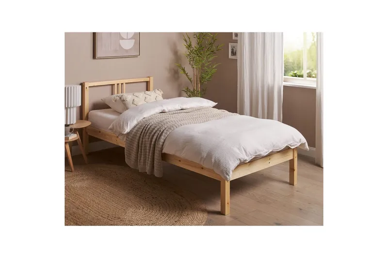 Säng med lamellram Vannes - 90x200 cm - Möbler - Säng - Sängram & sängstomme