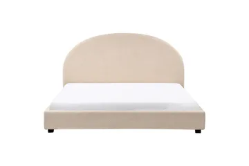 Säng med lamellram Vaucluse - Beige/Bouclé, 180x200 cm - Möbler - Säng - Sängram & sängstomme