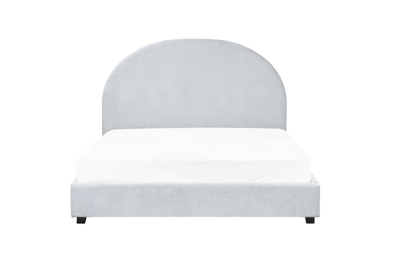 Säng med lamellram Vaucluse - Ljusblå/Polyester, 140x200 cm - Möbler - Säng - Sängram & sängstomme