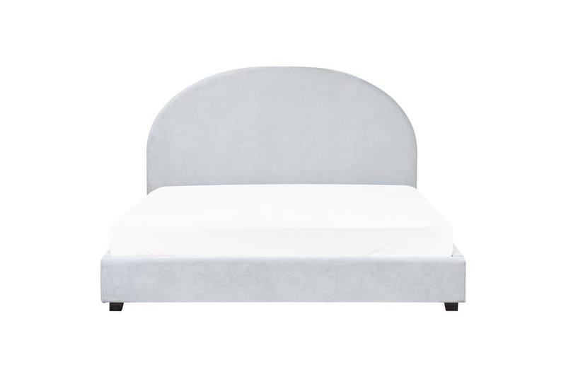 Säng med lamellram Vaucluse - Ljusblå/Polyester, 160x200 cm - Möbler - Säng - Sängram & sängstomme