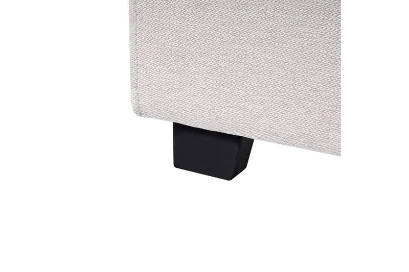 Säng med lamellram Vaucluse - Vit/Polyester, 160x200 cm - Möbler - Säng - Sängram & sängstomme