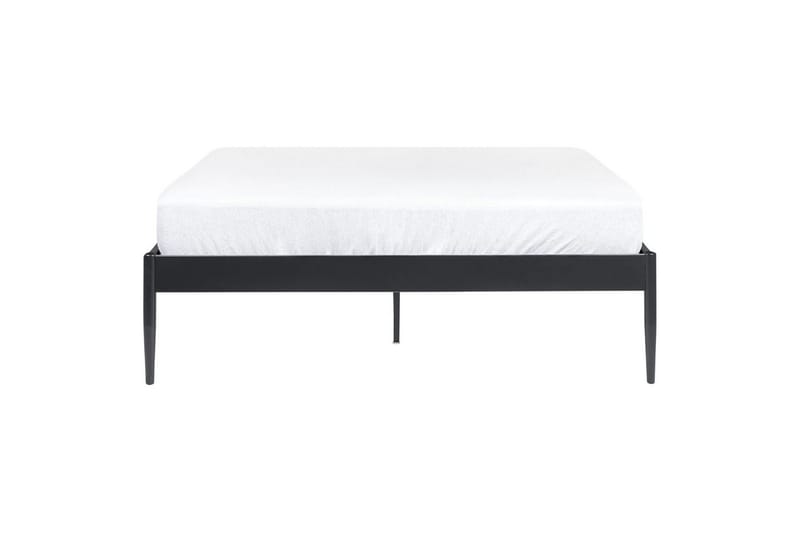 Säng med lamellram Vaurs - Svart, 140x200 cm - Möbler - Säng - Sängram & sängstomme