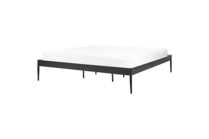 Säng med lamellram Vaurs - Svart, 180x200 cm - Möbler - Säng - Sängram & sängstomme