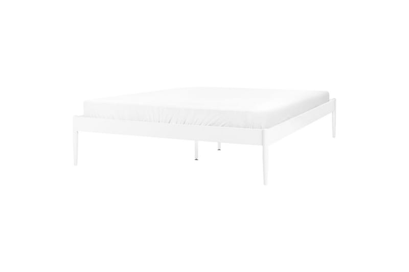 Säng med lamellram Vaurs - Vit, 160x200 cm - Möbler - Säng - Sängram & sängstomme