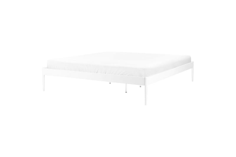 Säng med lamellram Vaurs - Vit, 180x200 cm - Möbler - Säng - Sängram & sängstomme