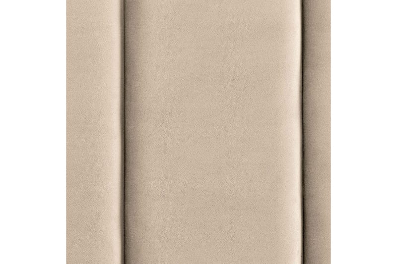 Säng med lamellram Villette - Beige, svart, 140x200 cm - Möbler - Säng - Sängram & sängstomme