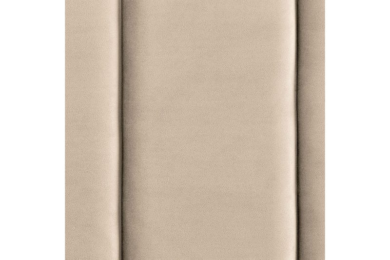 Säng med lamellram Villette - Beige, svart, 140x200 cm - Möbler - Säng - Sängram & sängstomme