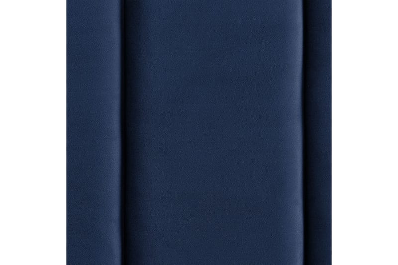 Säng med lamellram Villette - Blå, Svart, 160x200 cm - Möbler - Säng - Sängram & sängstomme