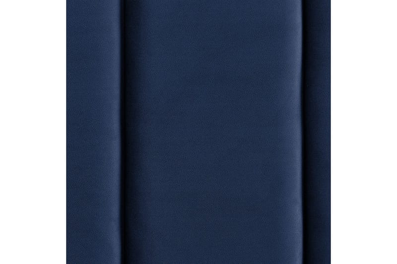 Säng med lamellram Villette - Blå, Svart, 160x200 cm - Möbler - Säng - Sängram & sängstomme