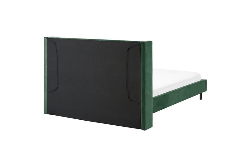 Säng med lamellram Villette - Grön, Svart, 140x200 cm - Möbler - Säng - Sängram & sängstomme