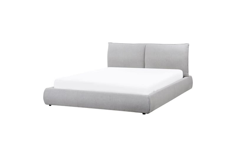 Säng med lamellram Vinay - Ljusgrå, 160x200 cm - Möbler - Säng - Sängram & sängstomme
