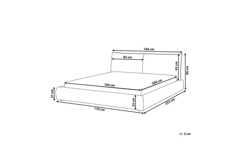 Säng med lamellram Vinay - Mörkgrön, 160x200 cm - Möbler - Säng - Sängram & sängstomme