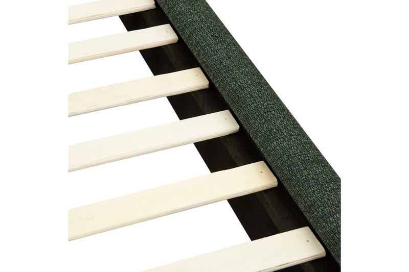 Säng med lamellram Vinay - Mörkgrön, 160x200 cm - Möbler - Säng - Sängram & sängstomme