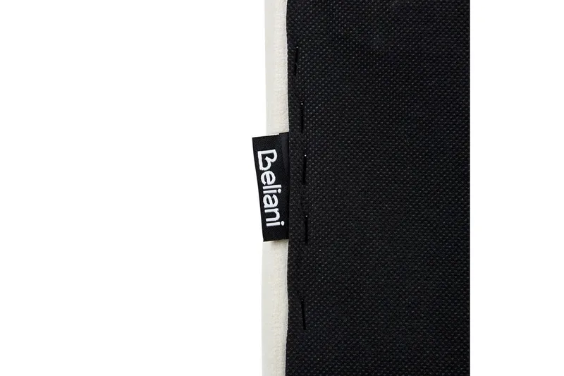 Säng med lamellram Vincennes - Vit, Svart, 140x200 cm - Möbler - Säng - Sängram & sängstomme