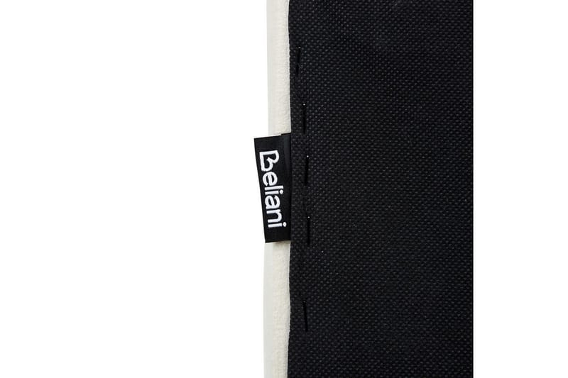 Säng med lamellram Vincennes - Vit, Svart, 160x200 cm - Möbler - Säng - Sängram & sängstomme