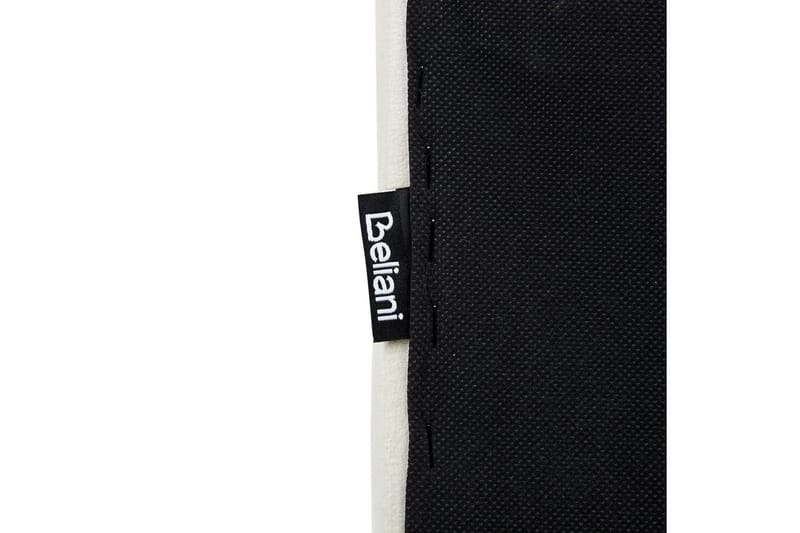 Säng med lamellram Vincennes - Vit, Svart, 160x200 cm - Möbler - Säng - Sängram & sängstomme