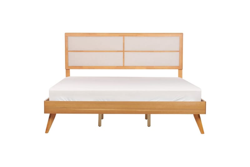 Säng med lamellram Poissy - Ljus trä, beige, 180x200 cm - Möbler - Säng - Sängram & sängstomme