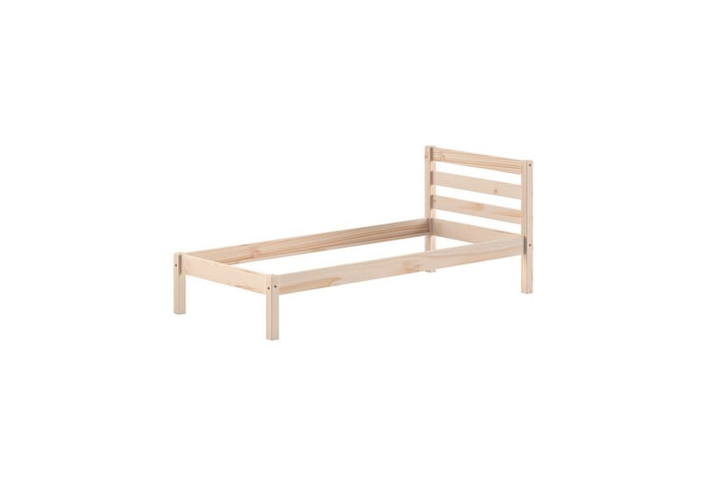 Säng med ribbotten Pino Naturlig - Naturlig - Möbler - Säng - Ramsäng